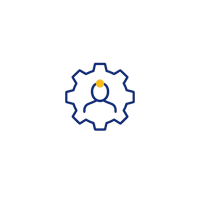Professional flat vector icon for a corporate leadership website, transparent background. Consistent (2)